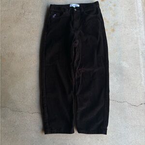 Polar Skate Co Big Boy Baggy Corduroy Black Skate Pants